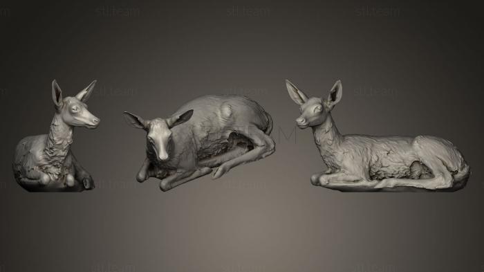 Статуэтки животных Animal 3D of Doe